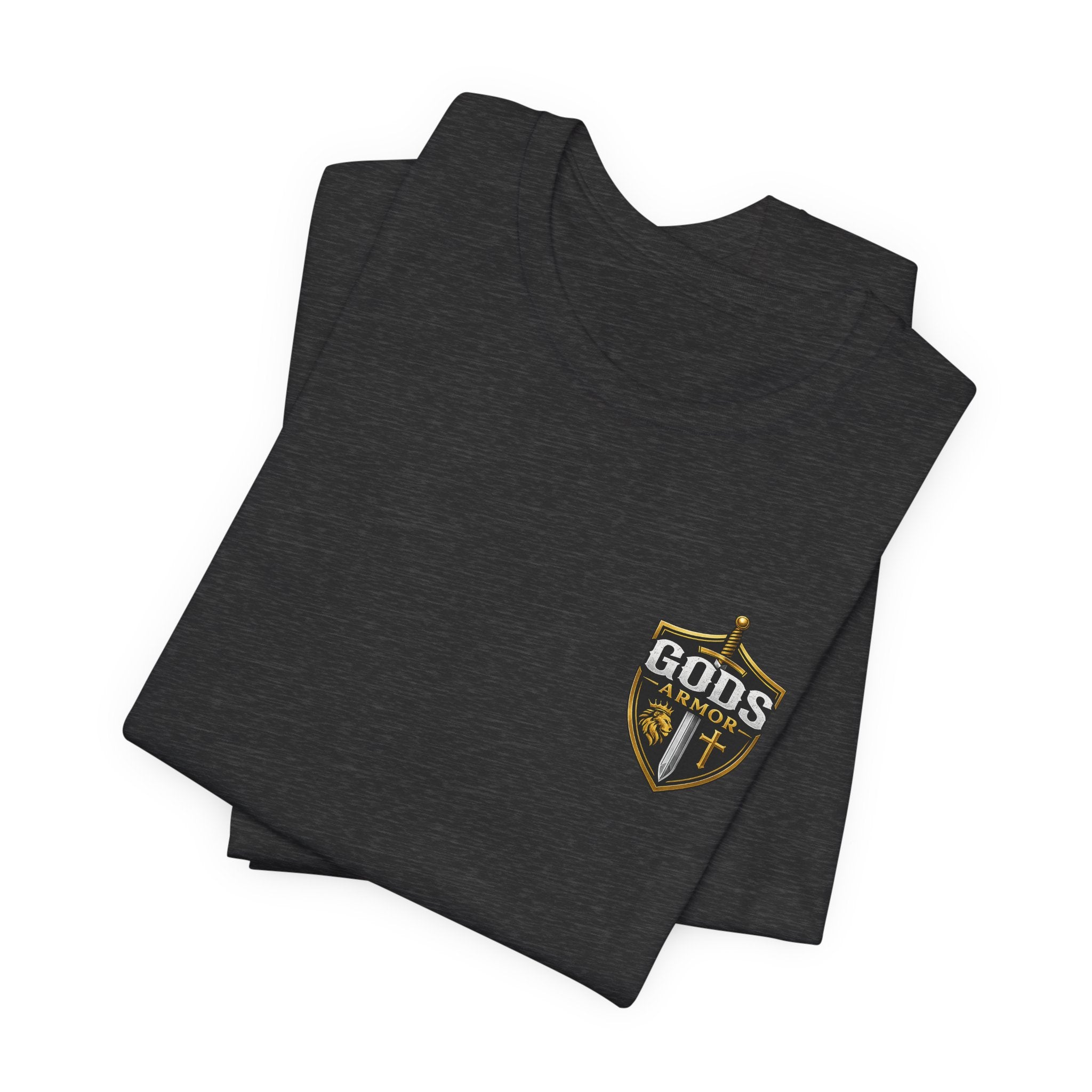 God's Armor Shield T‑Shirt — Christian Faith Graphic Tee ("Gods Armor")