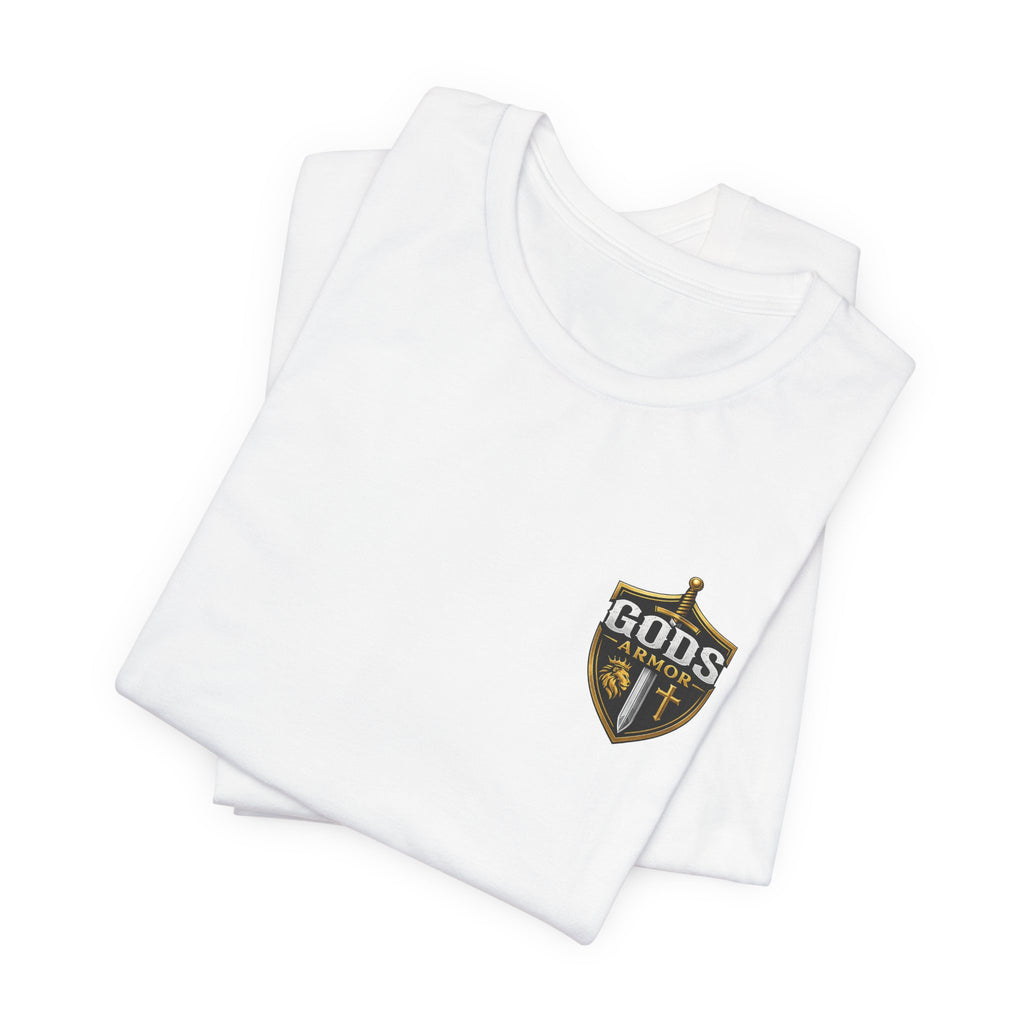 God's Armor Shield T‑Shirt — Christian Faith Graphic Tee ("Gods Armor")