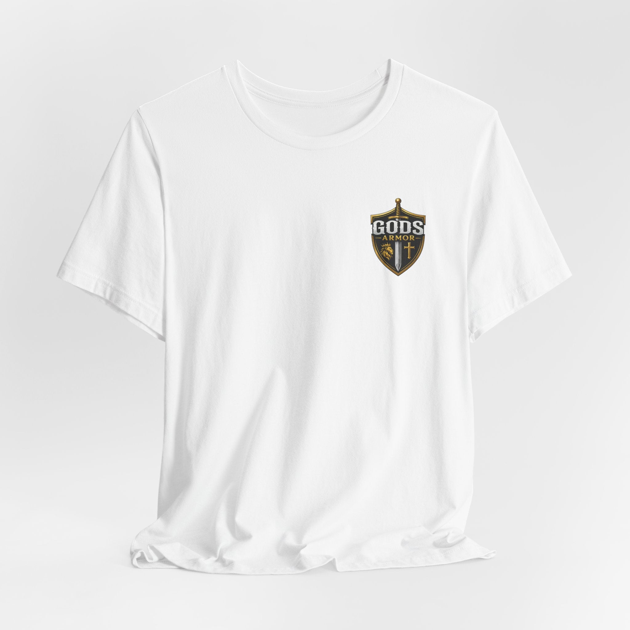 God's Armor Shield T‑Shirt — Christian Faith Graphic Tee ("Gods Armor")