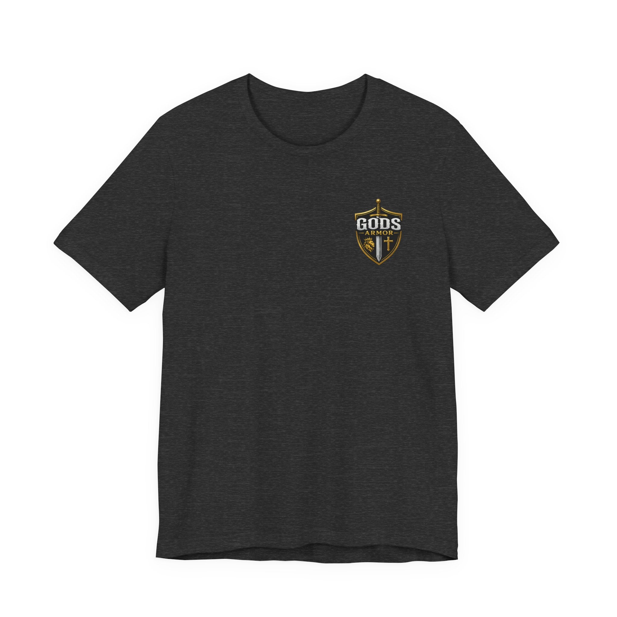 God's Armor Shield T‑Shirt — Christian Faith Graphic Tee ("Gods Armor")