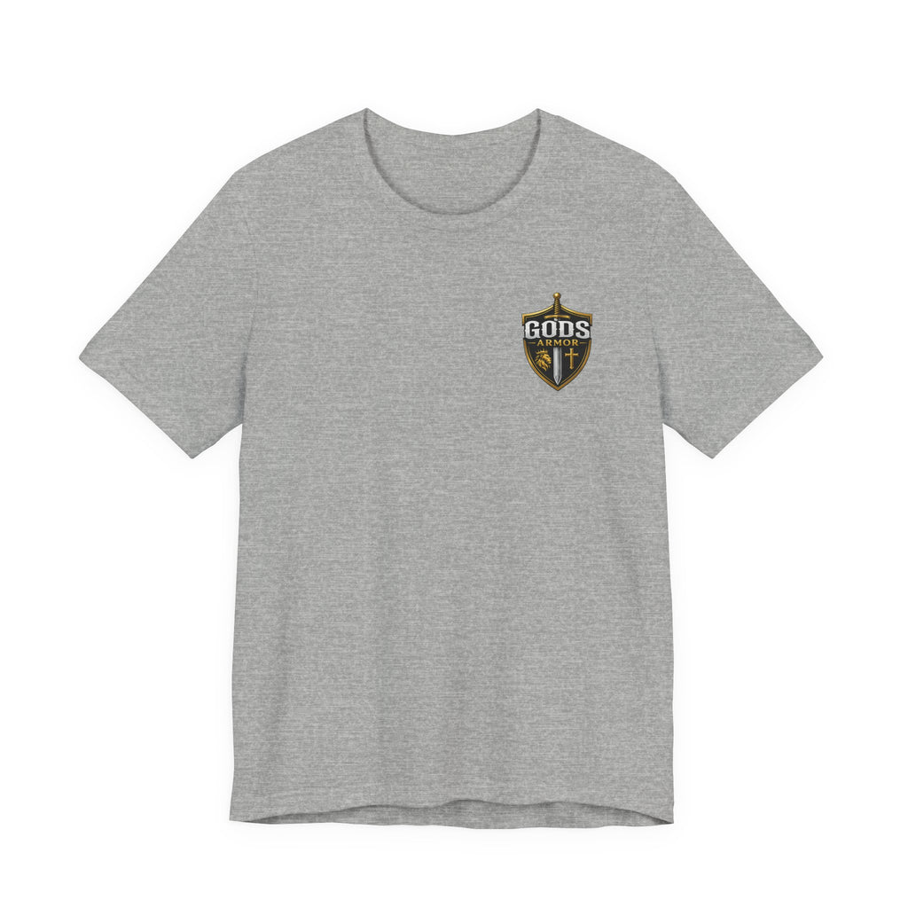 God's Armor Shield T‑Shirt — Christian Faith Graphic Tee ("Gods Armor")