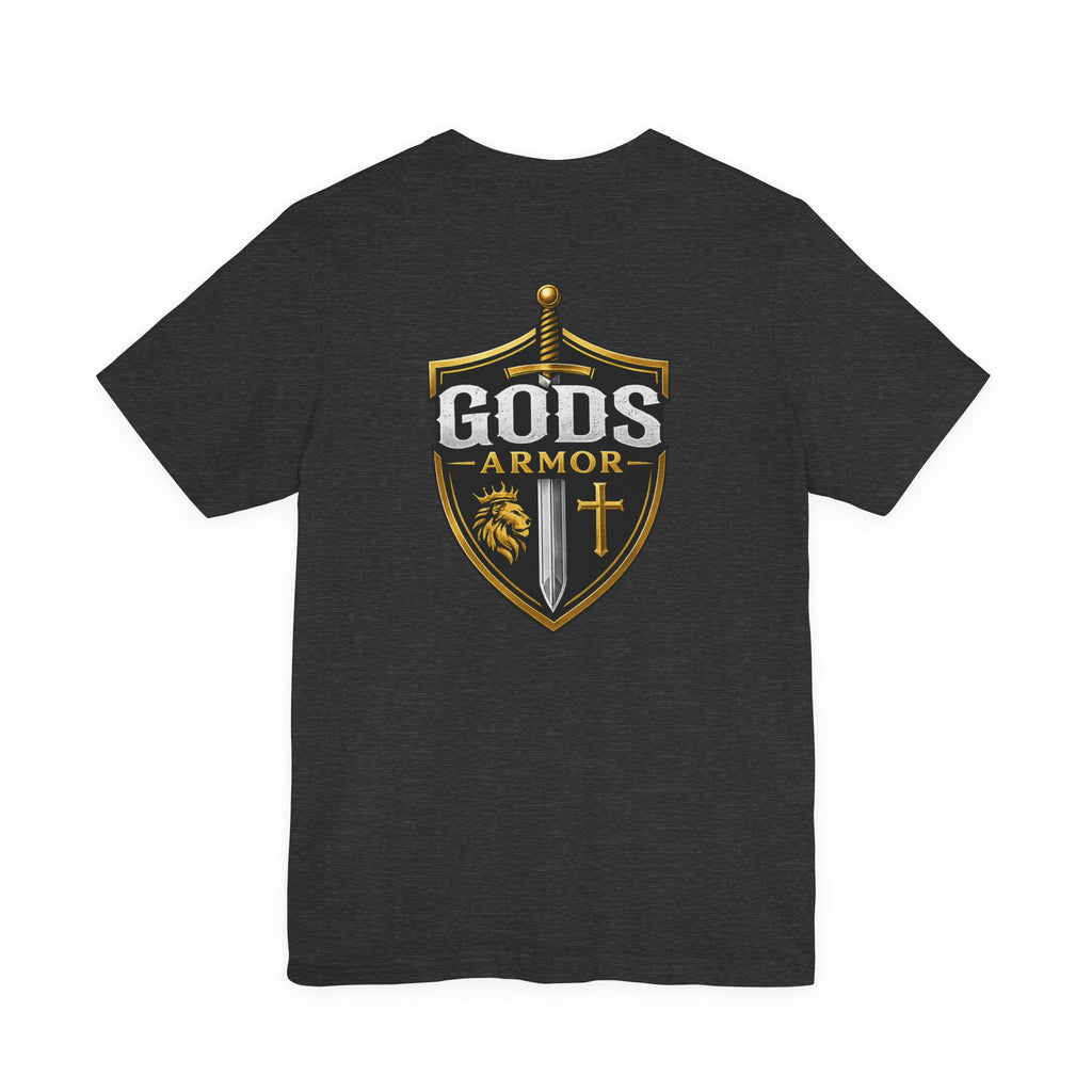 God's Armor Shield T‑Shirt — Christian Faith Graphic Tee ("Gods Armor")