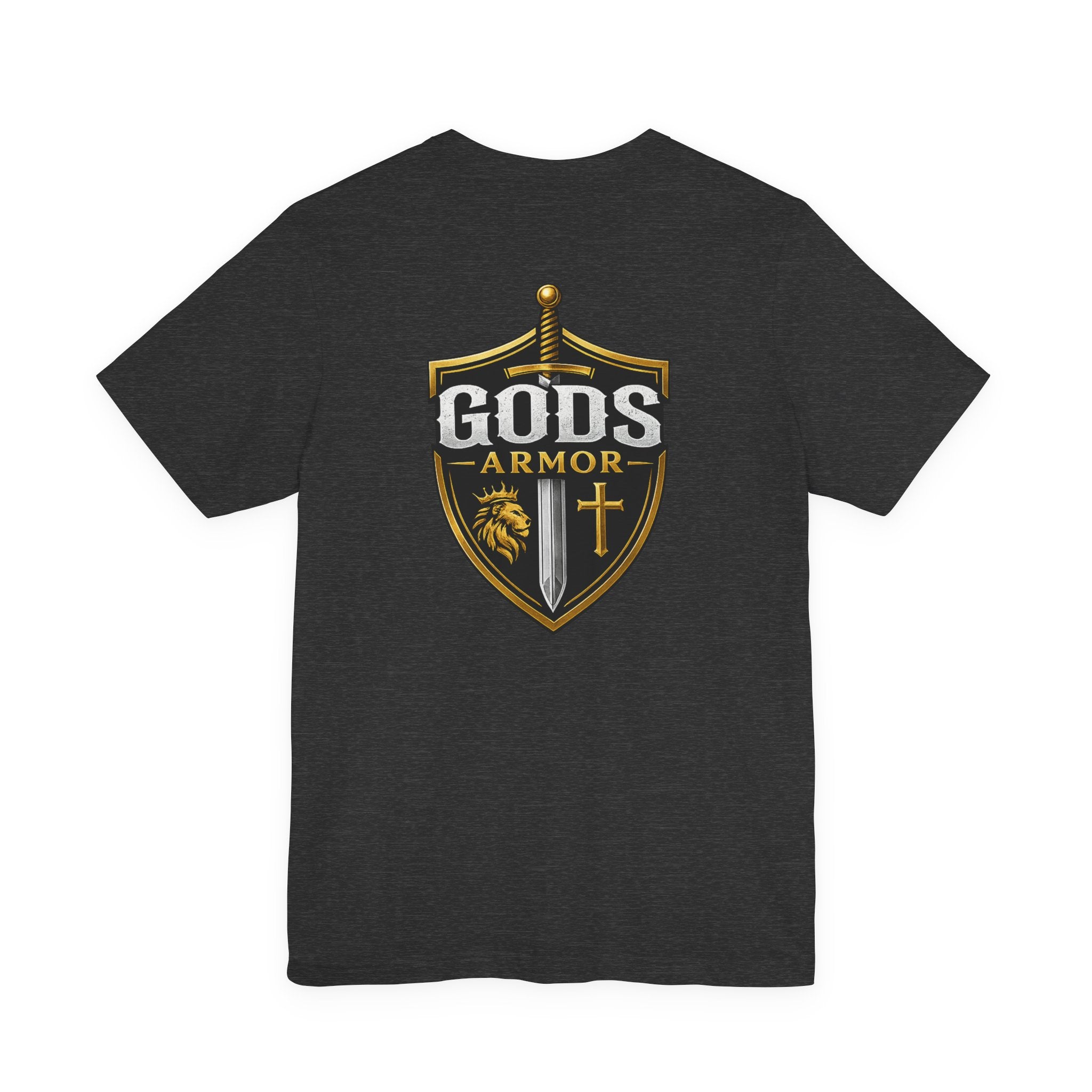 God's Armor Shield T‑Shirt — Christian Faith Graphic Tee ("Gods Armor")