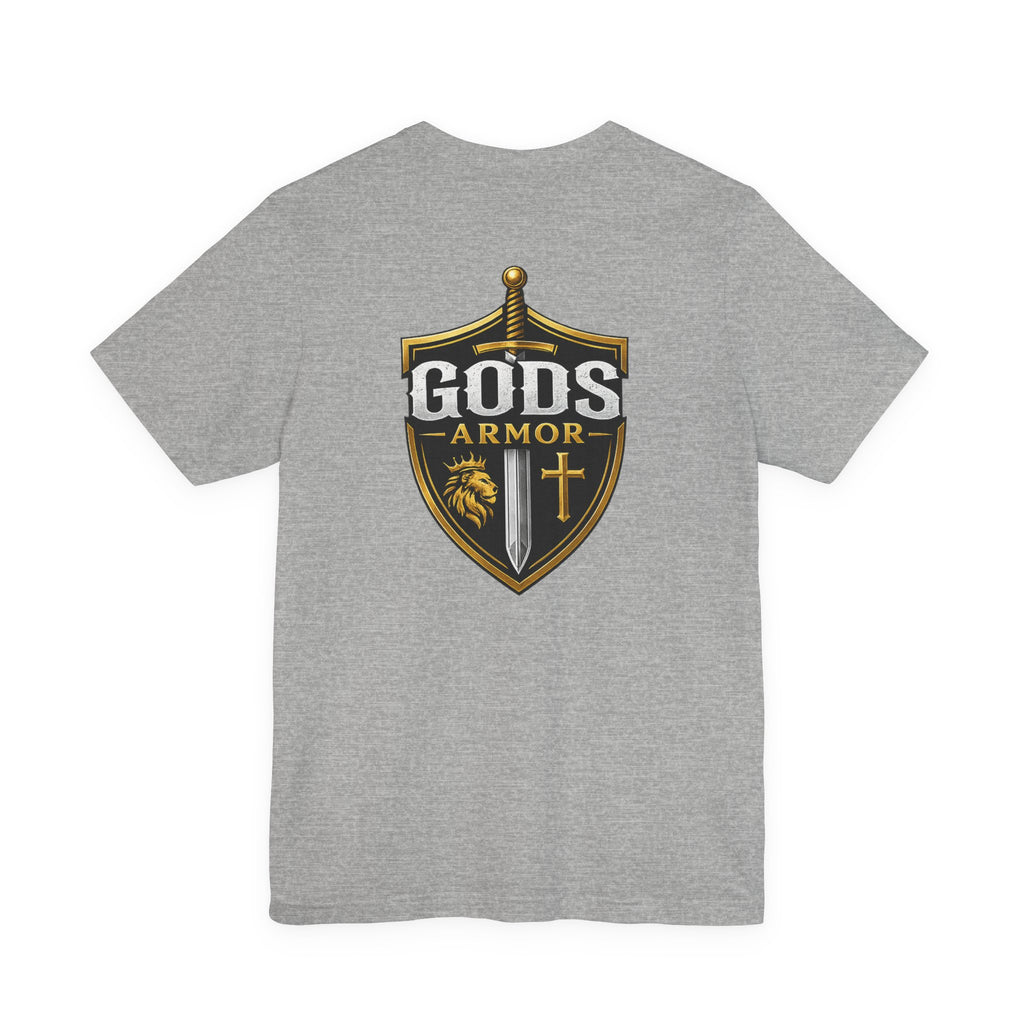 God's Armor Shield T‑Shirt — Christian Faith Graphic Tee ("Gods Armor")
