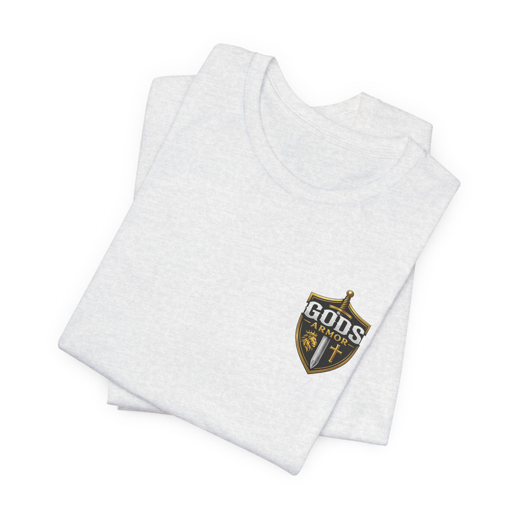 God's Armor Shield T‑Shirt — Christian Faith Graphic Tee ("Gods Armor")