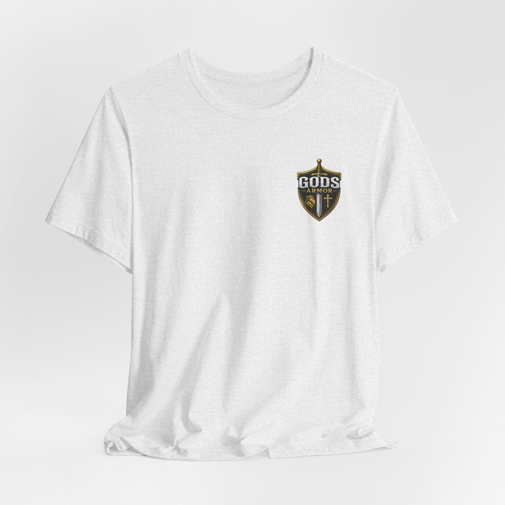 God's Armor Shield T‑Shirt — Christian Faith Graphic Tee ("Gods Armor")