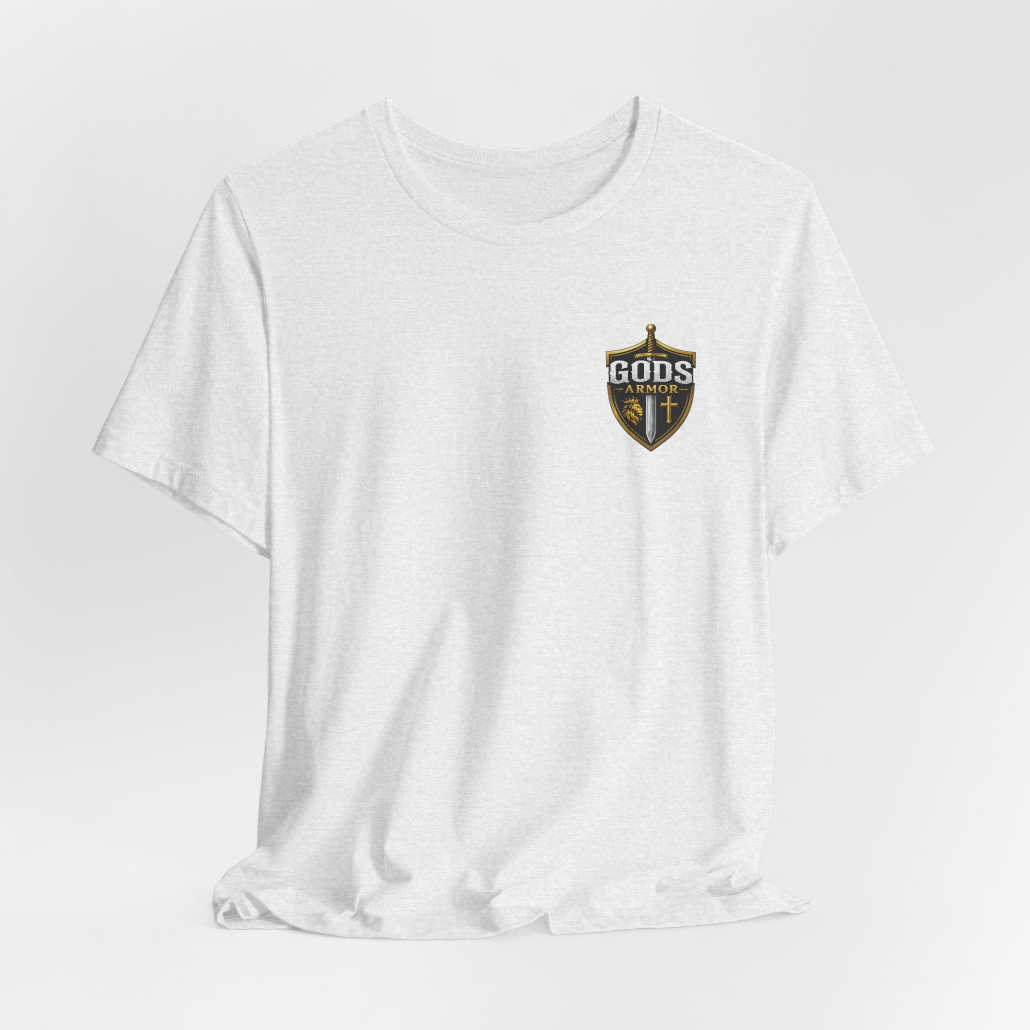 God's Armor Shield T‑Shirt — Christian Faith Graphic Tee ("Gods Armor")