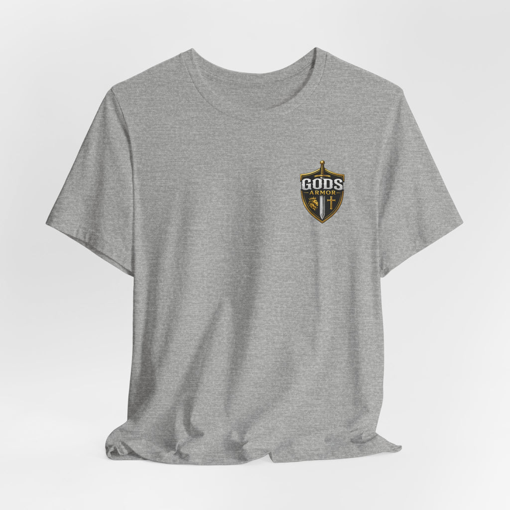 God's Armor Shield T‑Shirt — Christian Faith Graphic Tee ("Gods Armor")