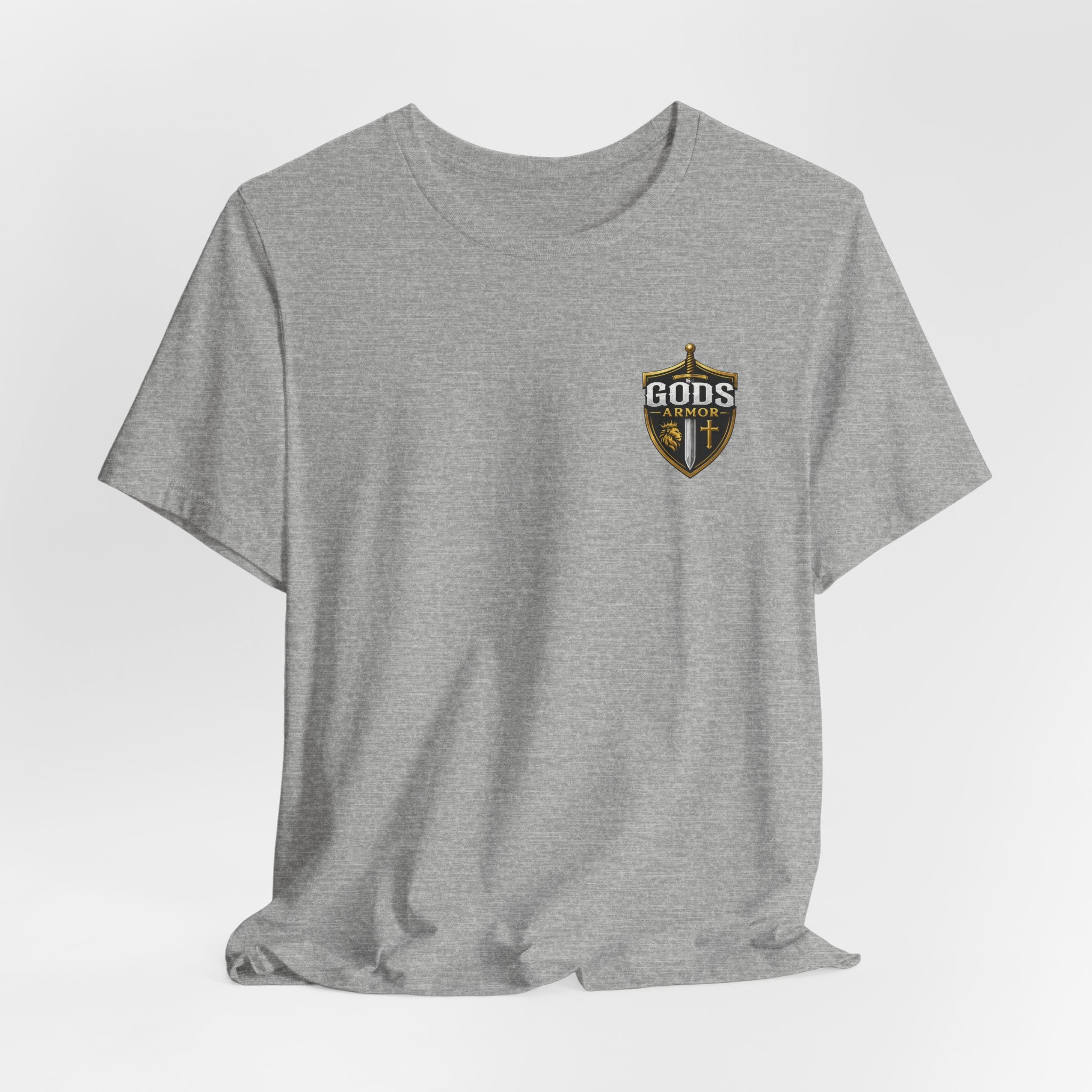 God's Armor Shield T‑Shirt — Christian Faith Graphic Tee ("Gods Armor")
