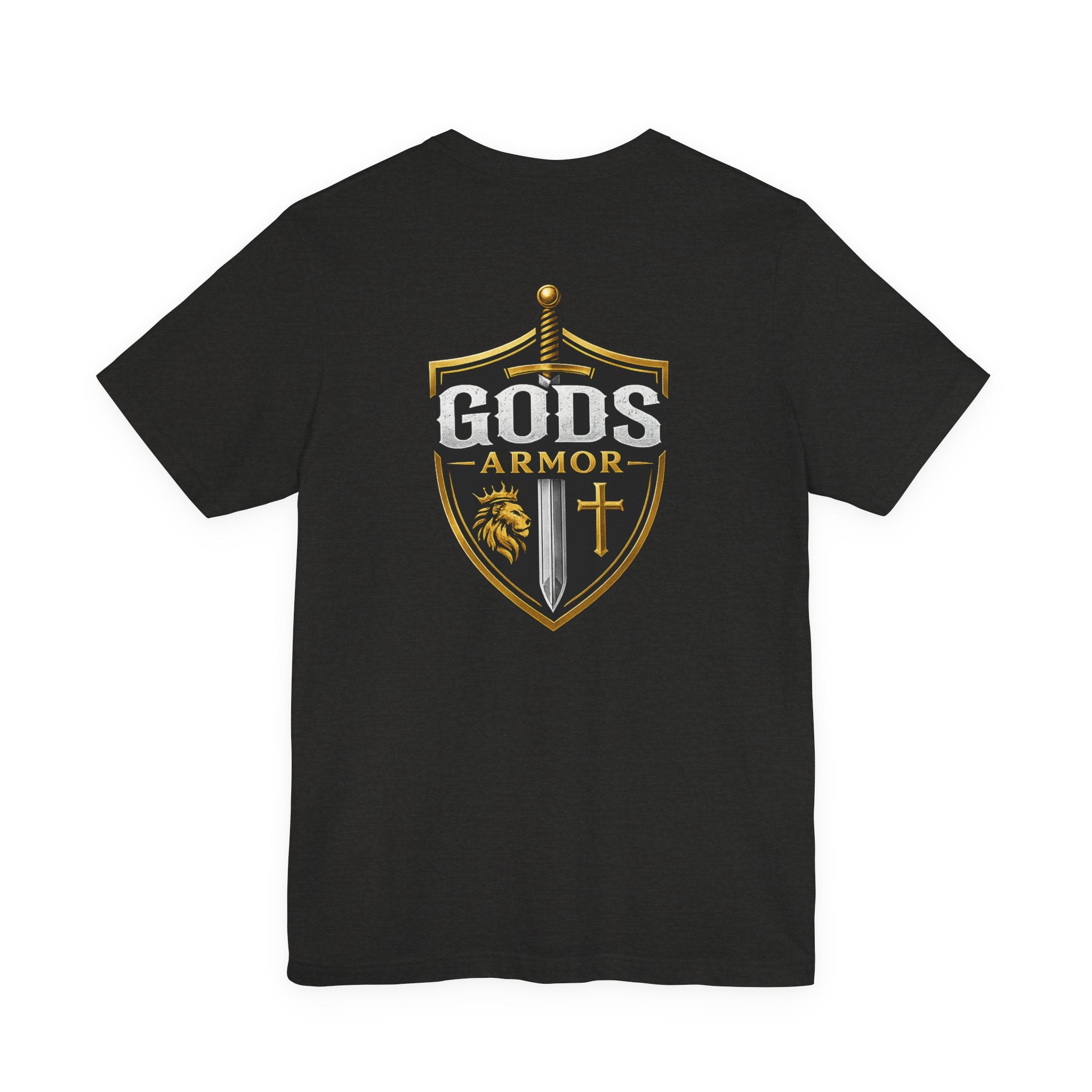 God's Armor Shield T‑Shirt — Christian Faith Graphic Tee ("Gods Armor")