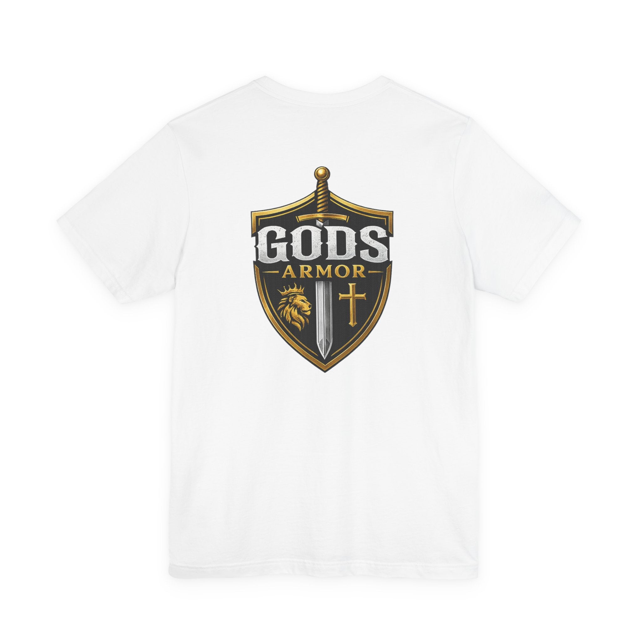 God's Armor Shield T‑Shirt — Christian Faith Graphic Tee ("Gods Armor")