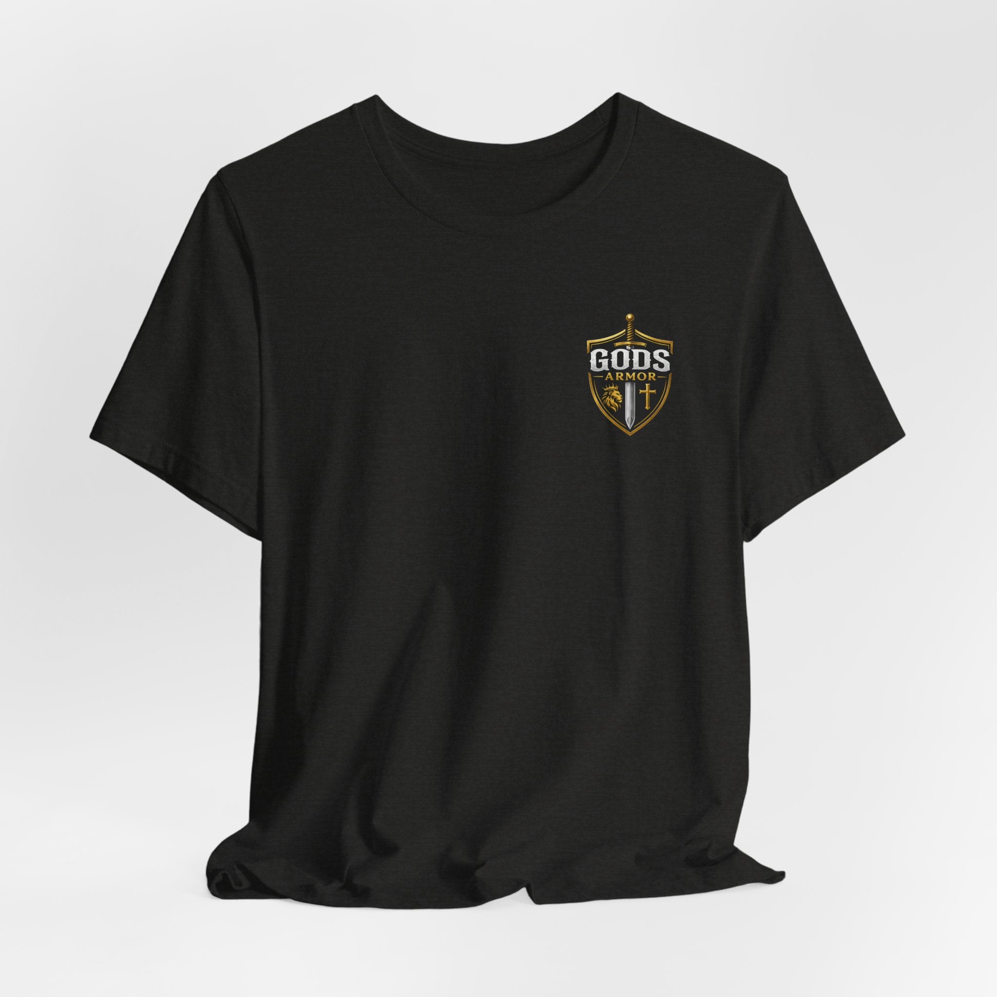 God's Armor Shield T‑Shirt — Christian Faith Graphic Tee ("Gods Armor")
