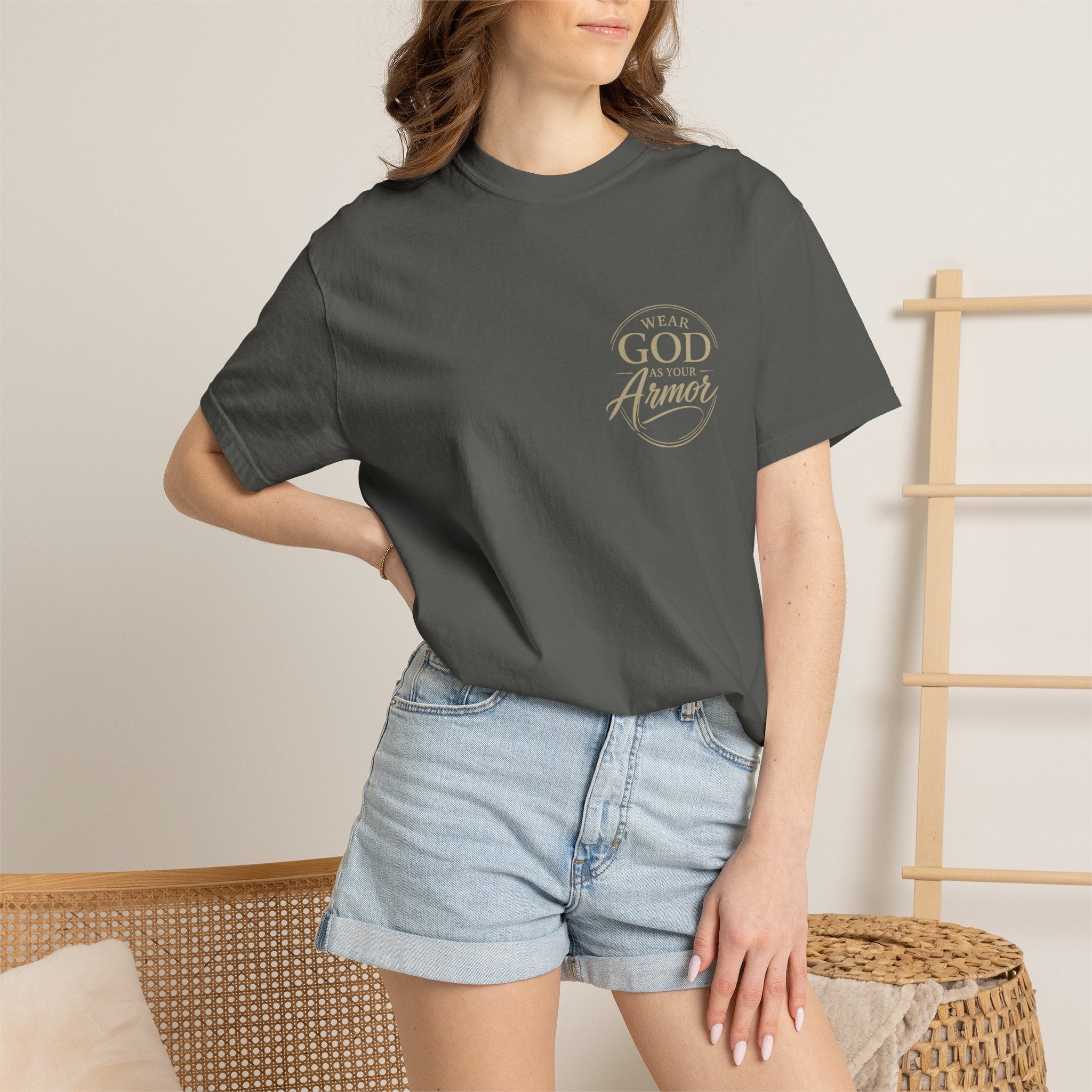 Ephesians 6:11 'Put On the Armor of God' T-Shirt