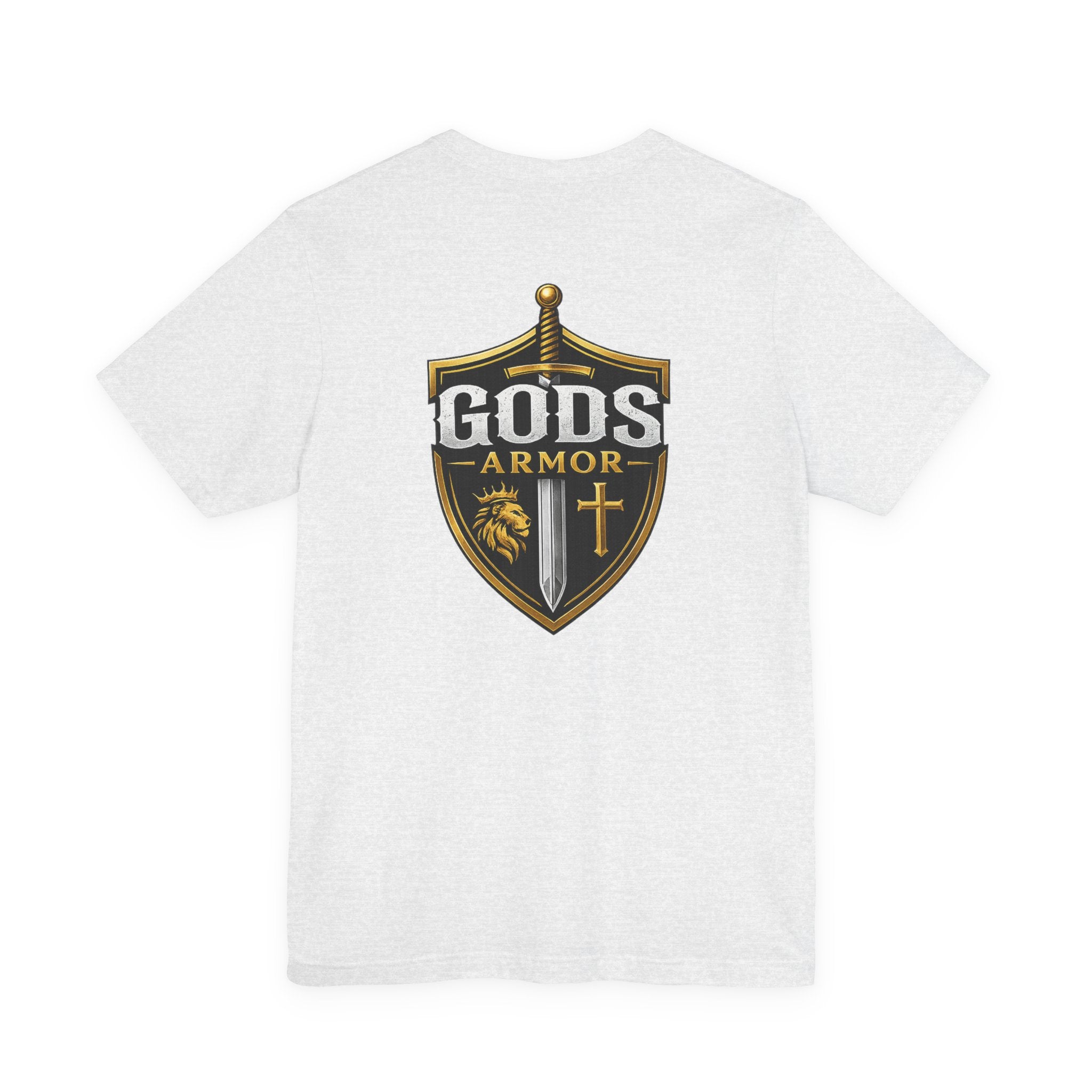 God's Armor Shield T‑Shirt — Christian Faith Graphic Tee ("Gods Armor")