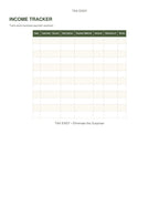 Tax Easy income tracker preview